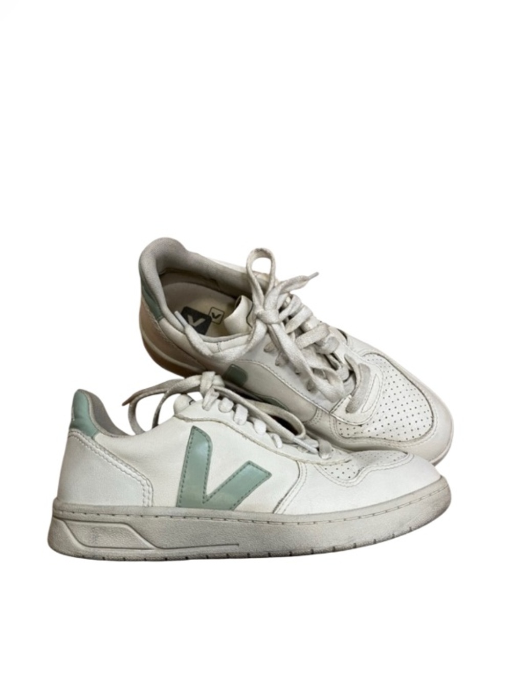Veja V-10 White Matcha Sneaker